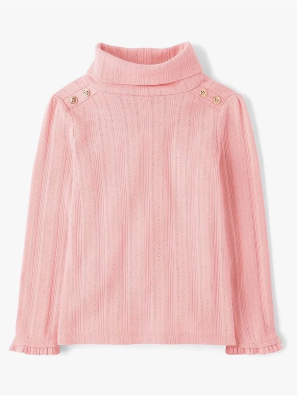 Gymboree Baby and Toddler Long Sleeve Turtleneck Shirt pink 12-18 mo. NEW